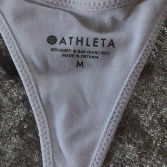 Athleta size medium white top - Picture 2 of 3